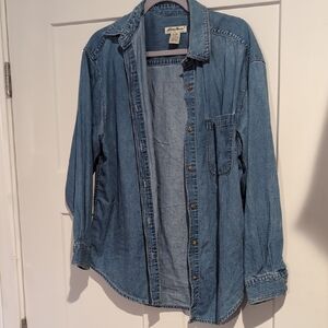 Eddie Bauer Blue Cotton Shirt
